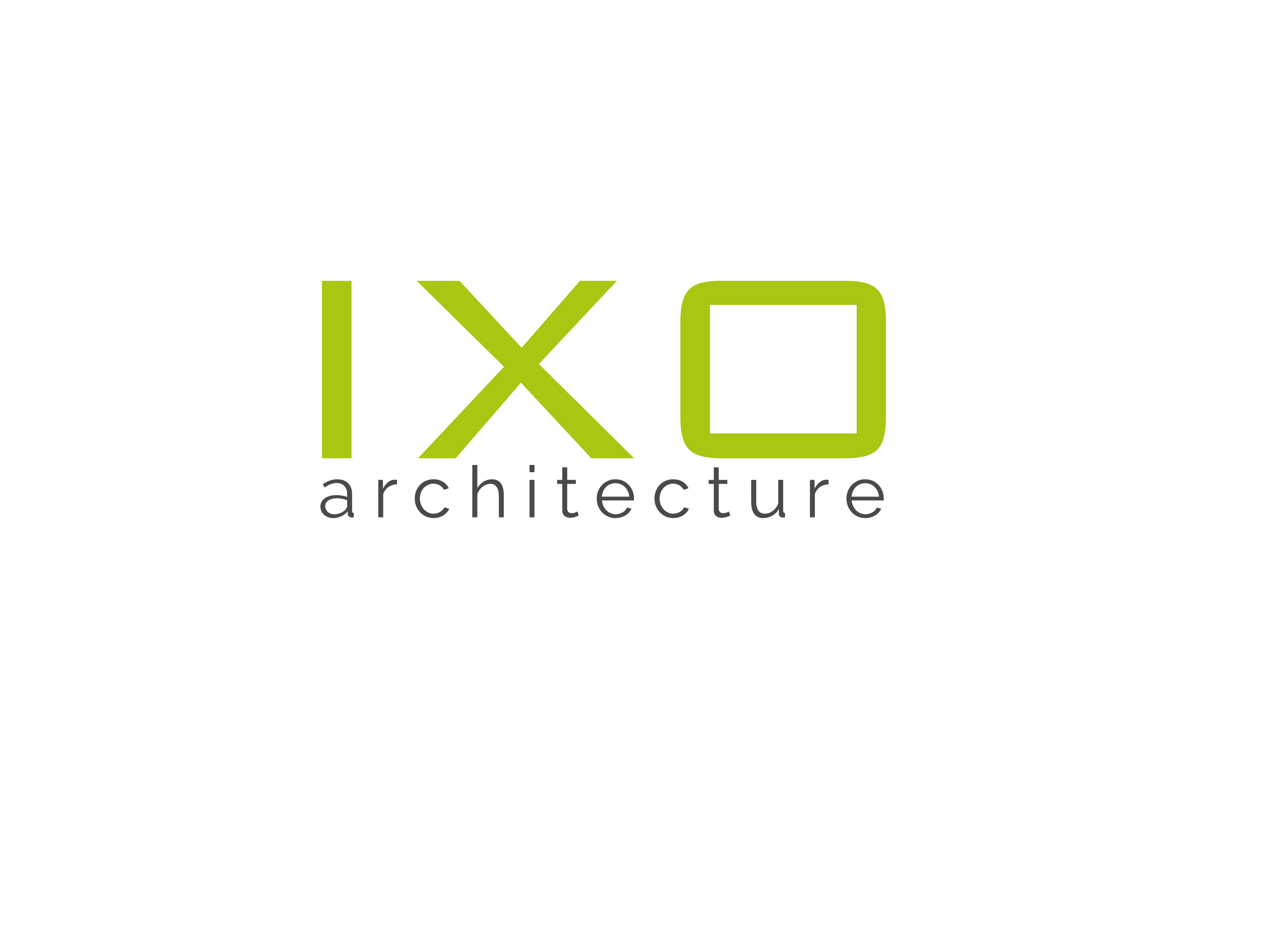 Logo IXO Architecture | Résidence Havah - Alcys Réalisations